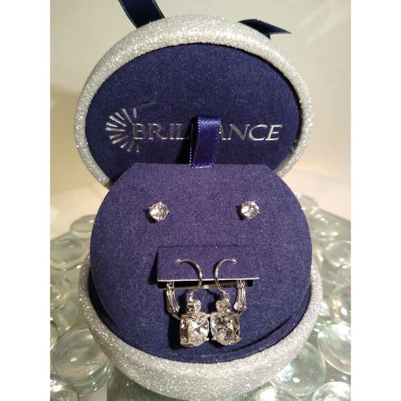 Brilliance Earrings with Swarovski cryst - Picture 5 of 5